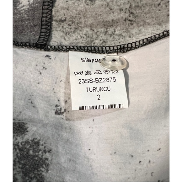 FOX’S ~Patterned Poplin Dress (NWT) - Picture 6 of 6